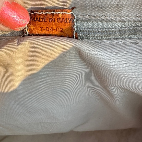 BURBERRY Vintage Blue Nova Check Convertible TOTE💙🔥HUGE! 19x10x6”🔥EVC🔥RARE🔥 - Picture 7 of 17